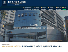 Tablet Screenshot of brandaliseimoveis.com.br